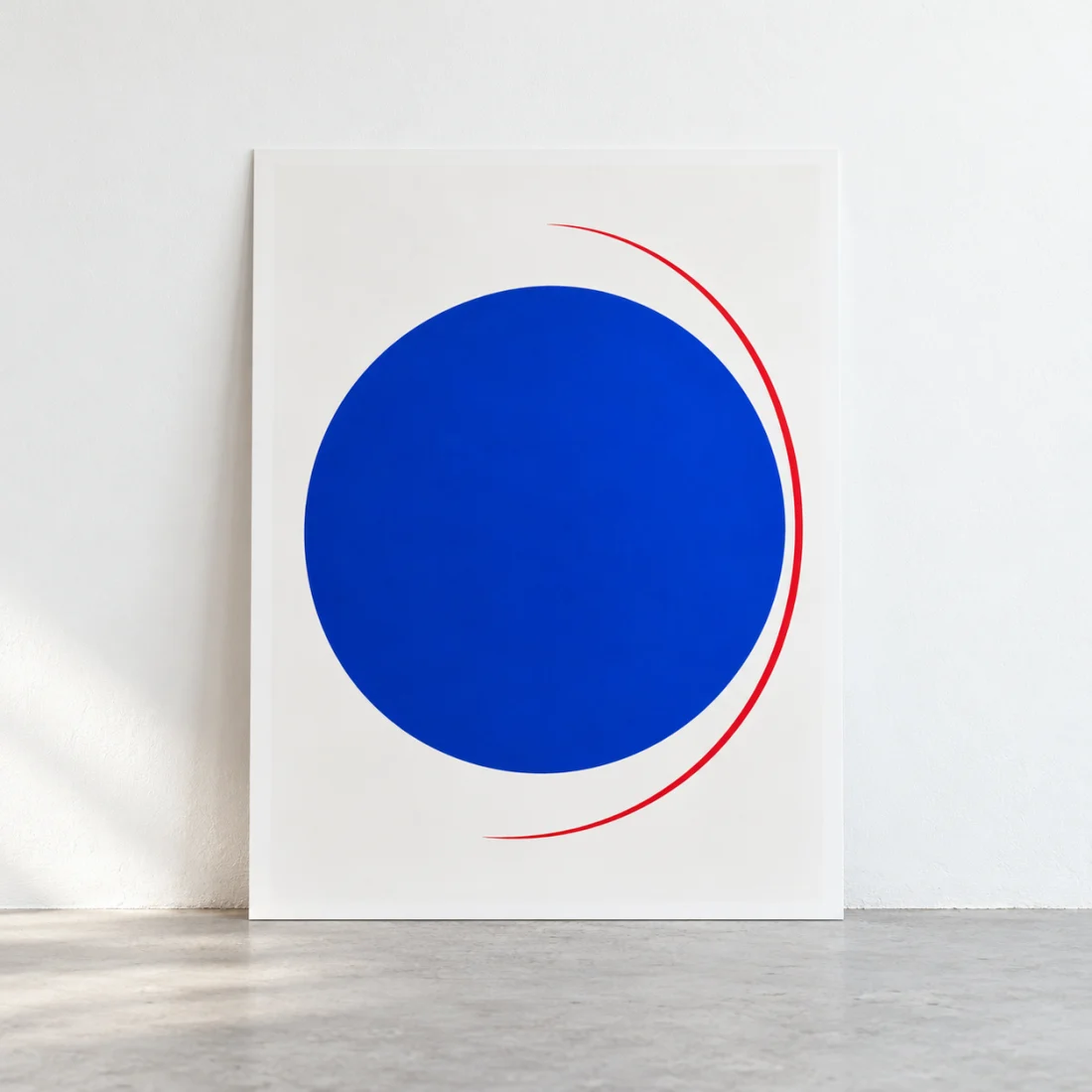 Blue Orbit art print